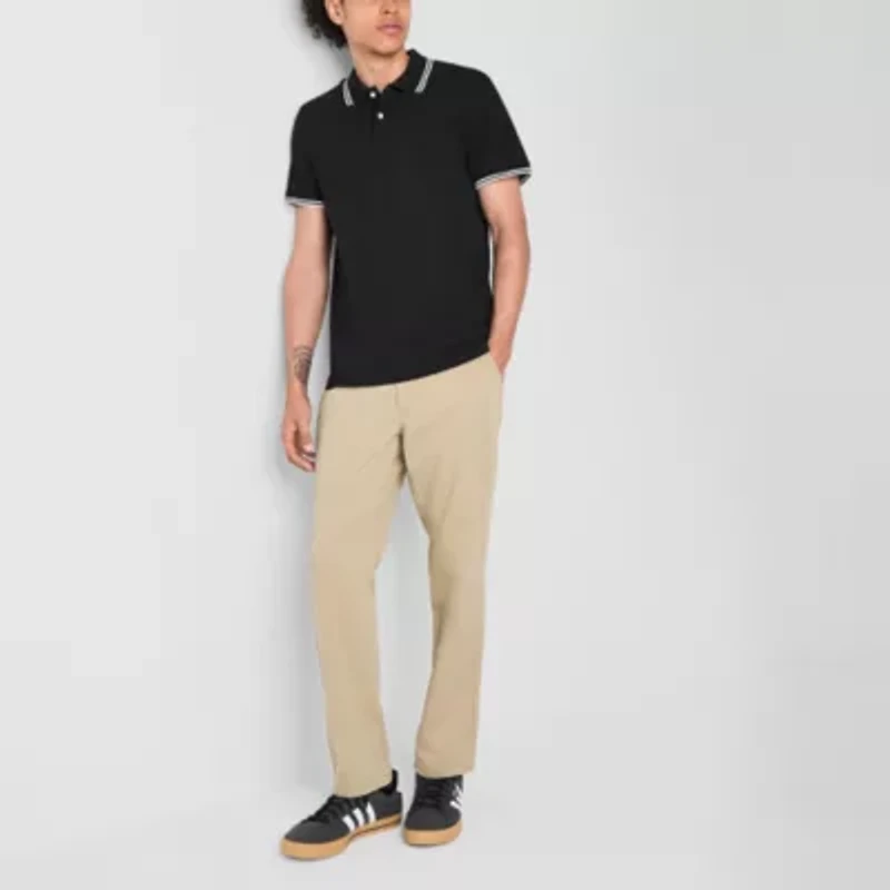 Arizona Mens Short Sleeve Tipped Polo