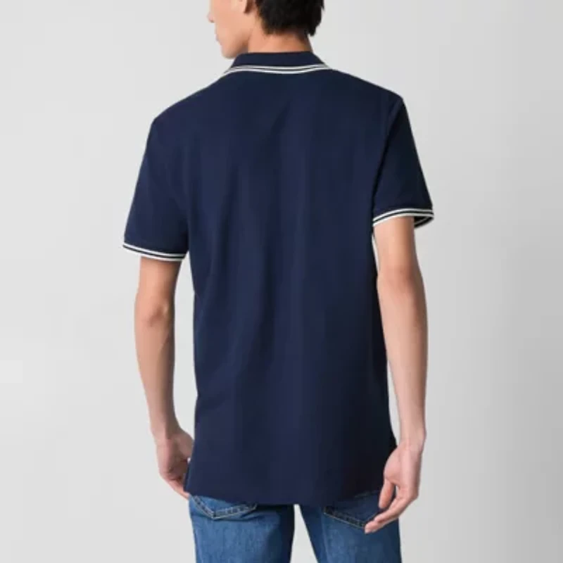 Arizona Mens Short Sleeve Tipped Polo