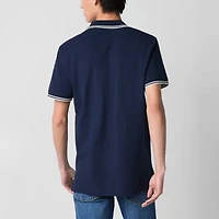Arizona Mens Short Sleeve Tipped Polo