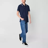 Arizona Mens Short Sleeve Tipped Polo