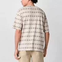 Arizona Mens Short Sleeve Boxy Fit Graphic T-Shirt