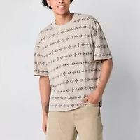 Arizona Mens Short Sleeve Boxy Fit Graphic T-Shirt