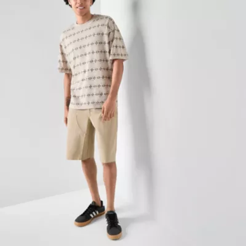Arizona Mens Short Sleeve Boxy Fit Graphic T-Shirt