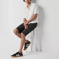 Arizona Mens Relaxed Fit Short Sleeve Button-Down Shirt