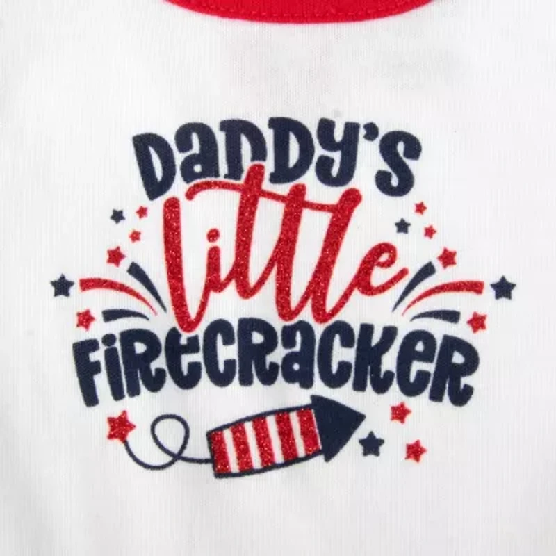 Baby Essentials Little Firecracker Girls 3-pc. Skirt Set