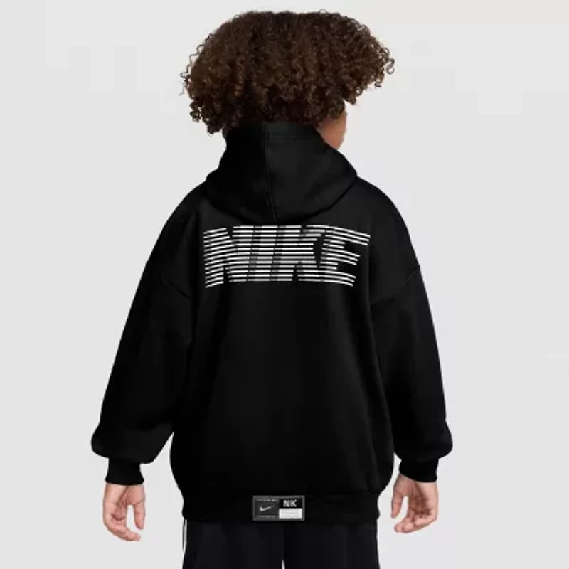 Nike Big Kid Unisex Long Sleeve Fleece Active Hoodie