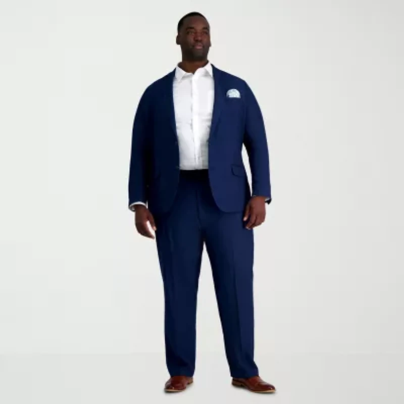 Haggar Smart Wash With Repreve Mens Classic Fit Big and Tall Suit Jacket