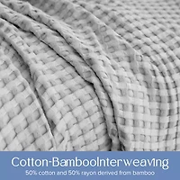 Awesome Home™ Bamboo Cotton Throw