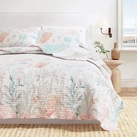 Linery Coastal Reversible Quilt Set
