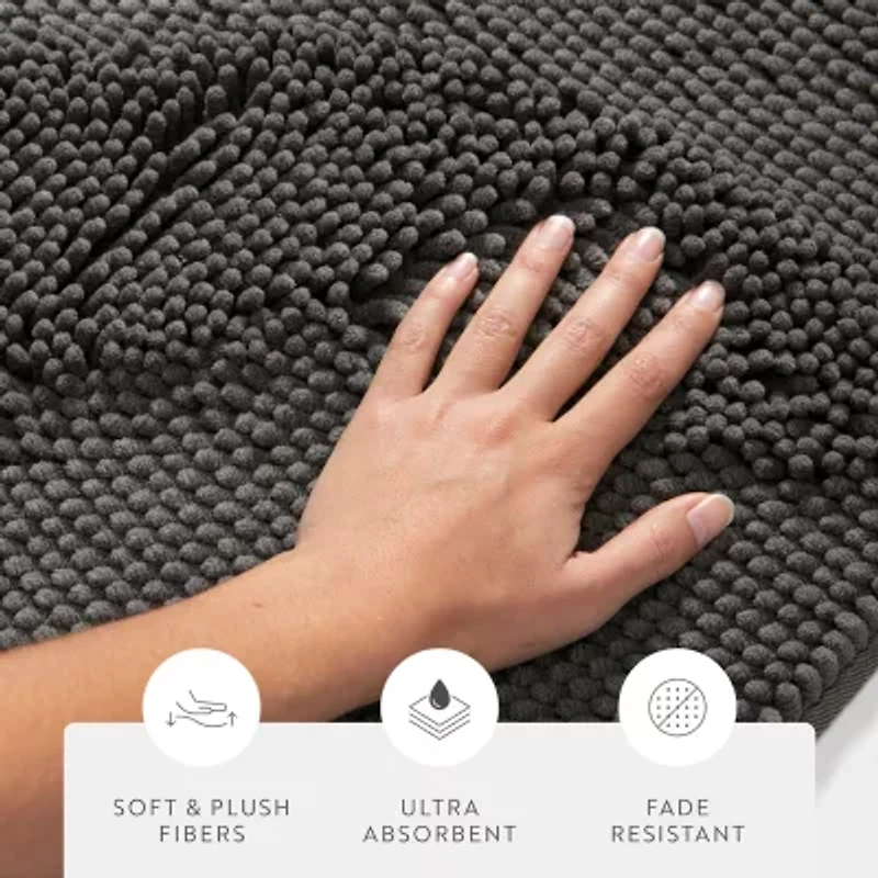 Casual Comfort Chenille Bath Rug