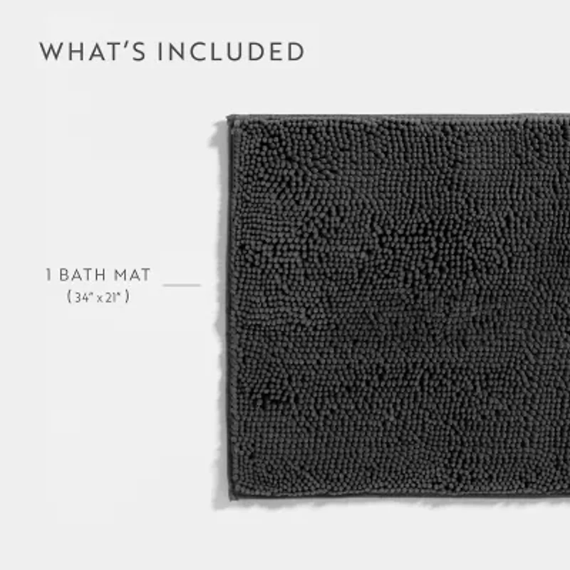 Casual Comfort Chenille Bath Rug