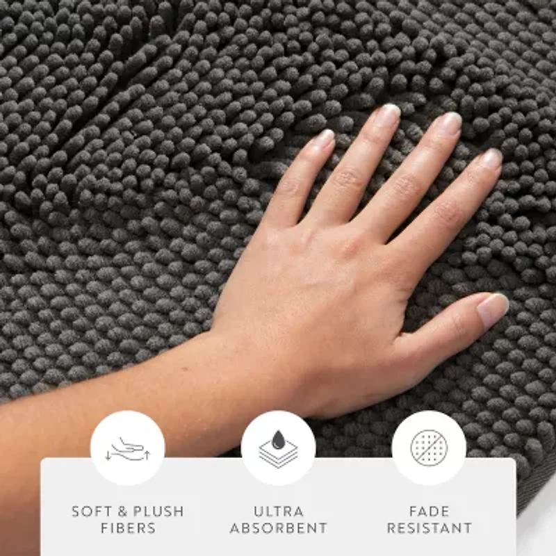 Casual Comfort Chenille Bath Rug