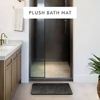 Casual Comfort Plush Bath Rug