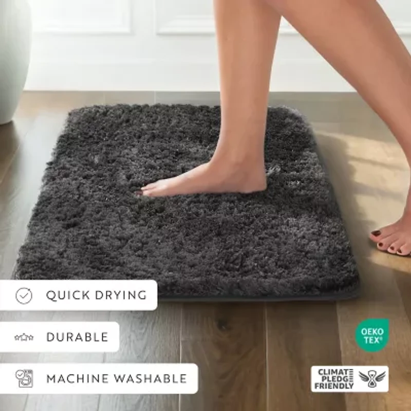 Casual Comfort Plush Bath Rug