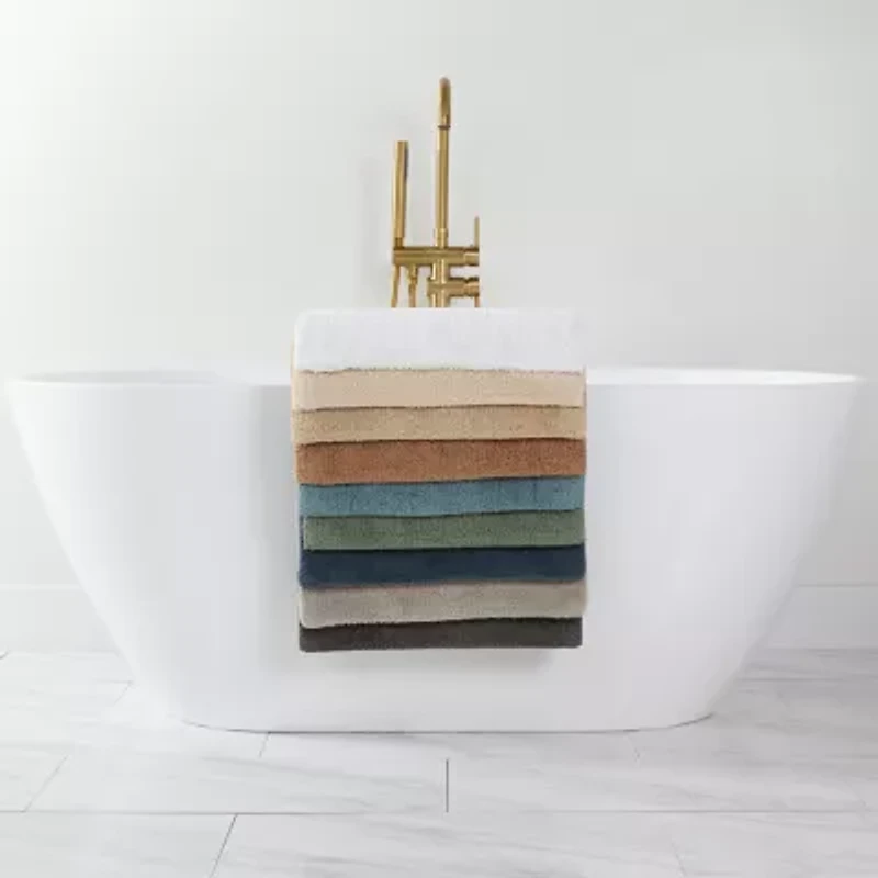 Casual Comfort Solid Reversible Bath Rug