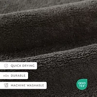 Casual Comfort Solid Reversible Bath Rug