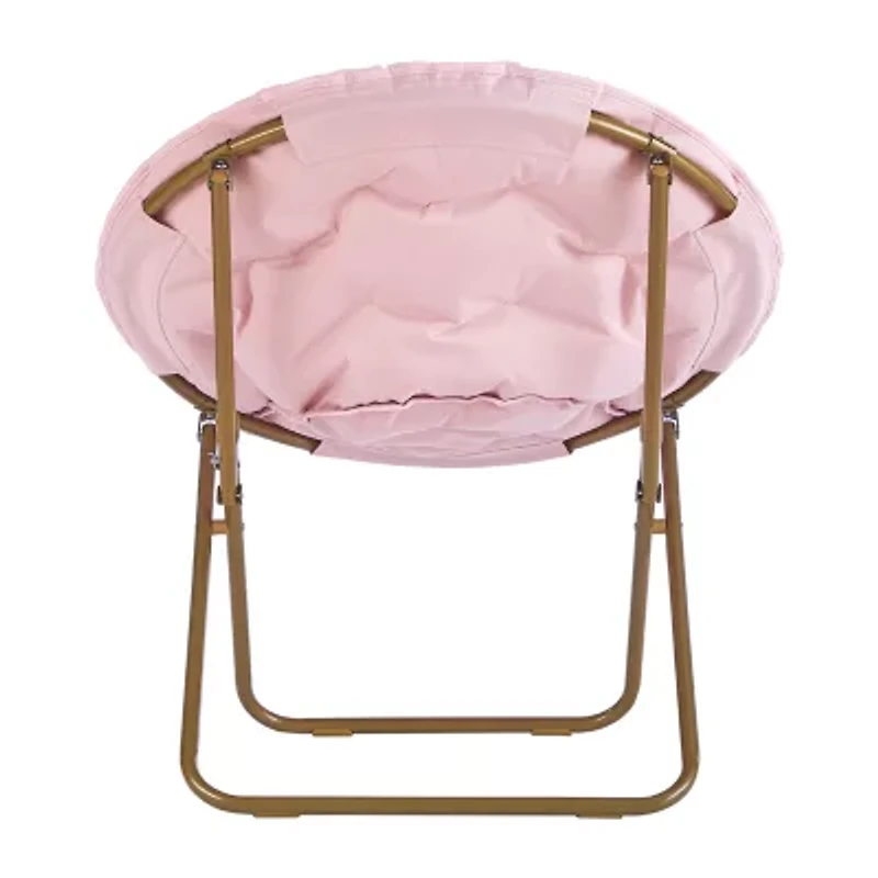 AEROPOSTALE Faux Fur Bow Saucer Papasan Chair
