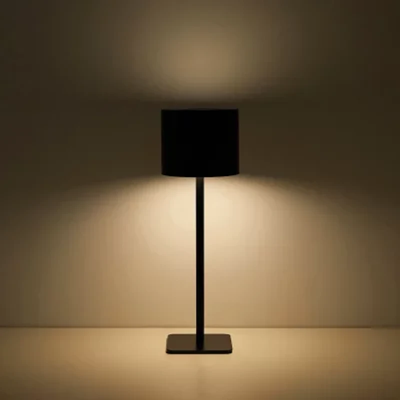 AEROPOSTALE Black Stainless Steel Table Lamp