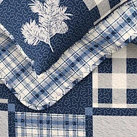 Linery Nature Mosaic Reversible Quilt Set