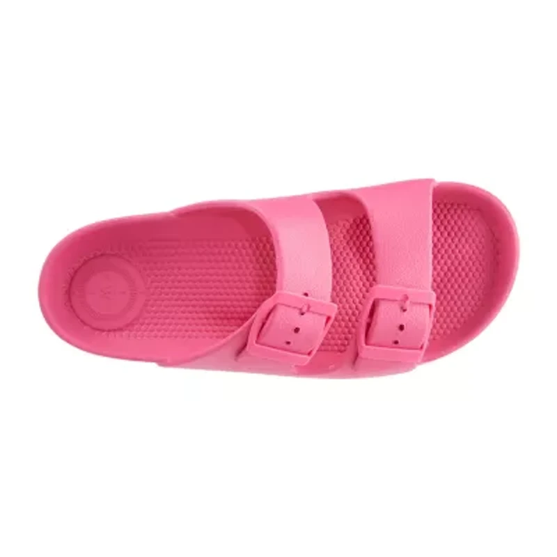 Totes Womens Totes Slide Sandals
