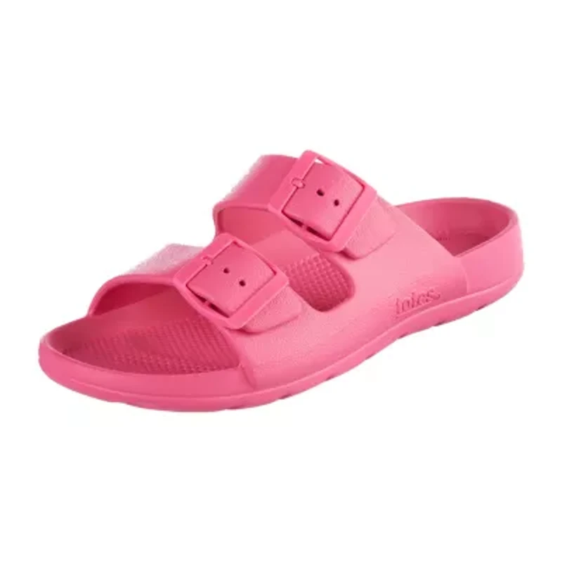 Totes Womens Totes Slide Sandals