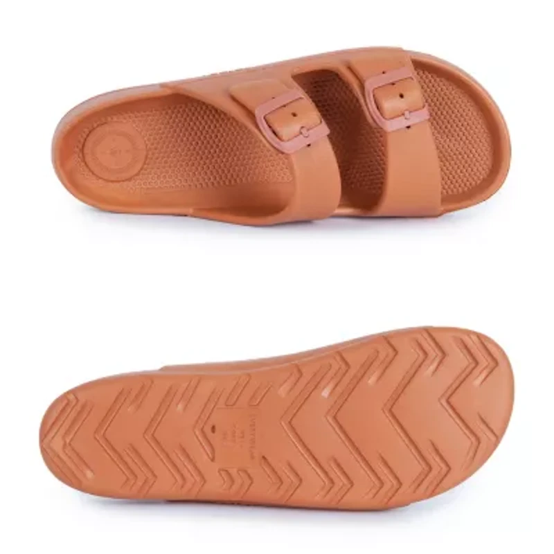 Totes Womens Slide Sandals