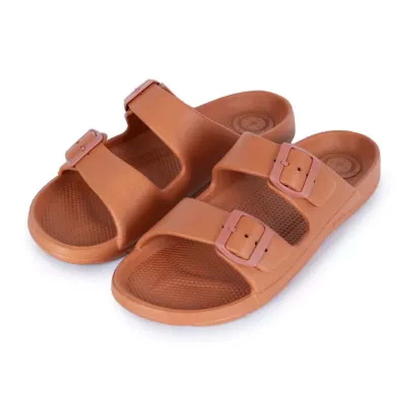Totes Womens Slide Sandals