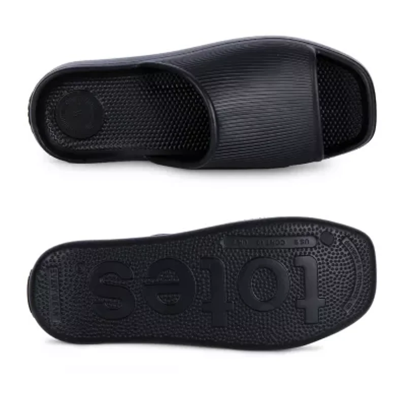 Totes Womens Slide Sandals