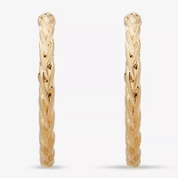 a.n.a Womens 28.7mm Hoop Earrings