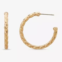 a.n.a Womens 28.7mm Hoop Earrings