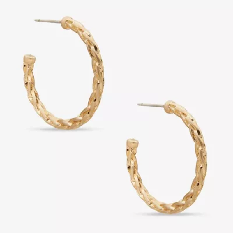 a.n.a Womens 28.7mm Hoop Earrings