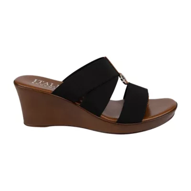 Italian Shoemakers Womens Demiri Wedge Sandals