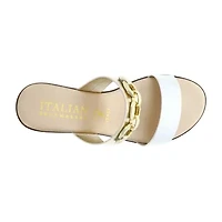 Italian Shoemakers Womens Jemina Heeled Sandals