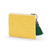 SOL and MER Beaded Lemonade Coin Purse Womens Wallet