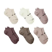 Nike Womens 6 Pair No Show Socks