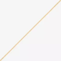 Made in Italy Womens 14K Gold 20 Inch Box Chain Necklace