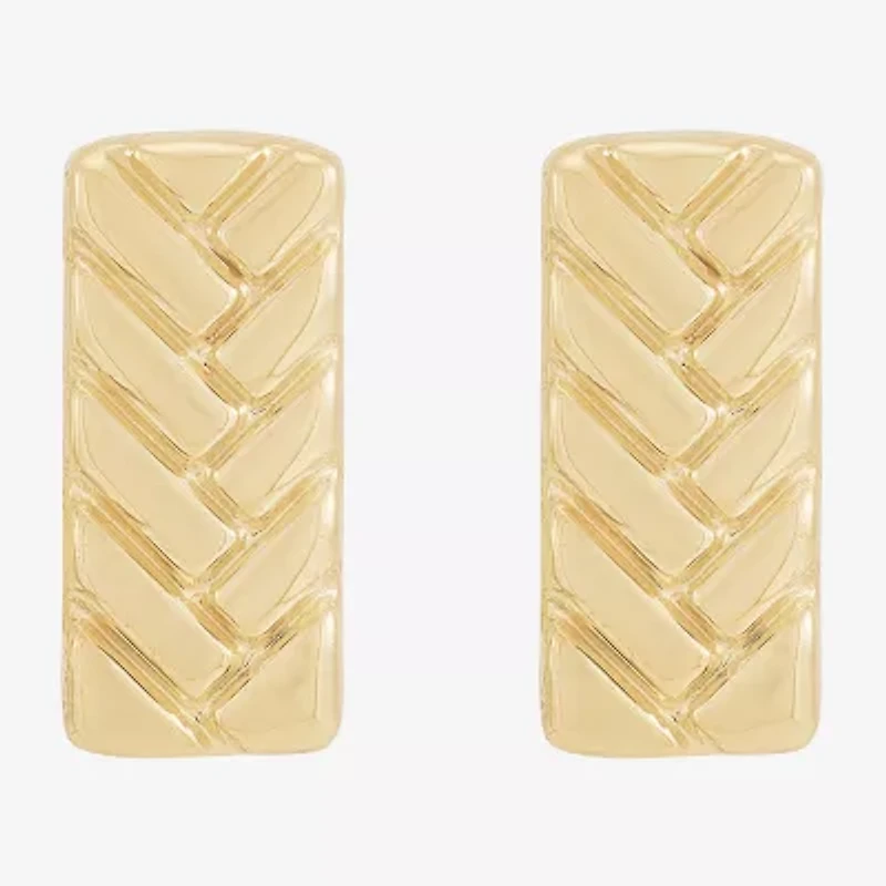 Gold Addiction 10K Gold 6mm Stud Earrings