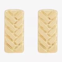 Gold Addiction 10K Gold 6mm Stud Earrings