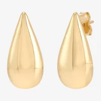 Gold Addiction 10K Gold 20mm Stud Earrings