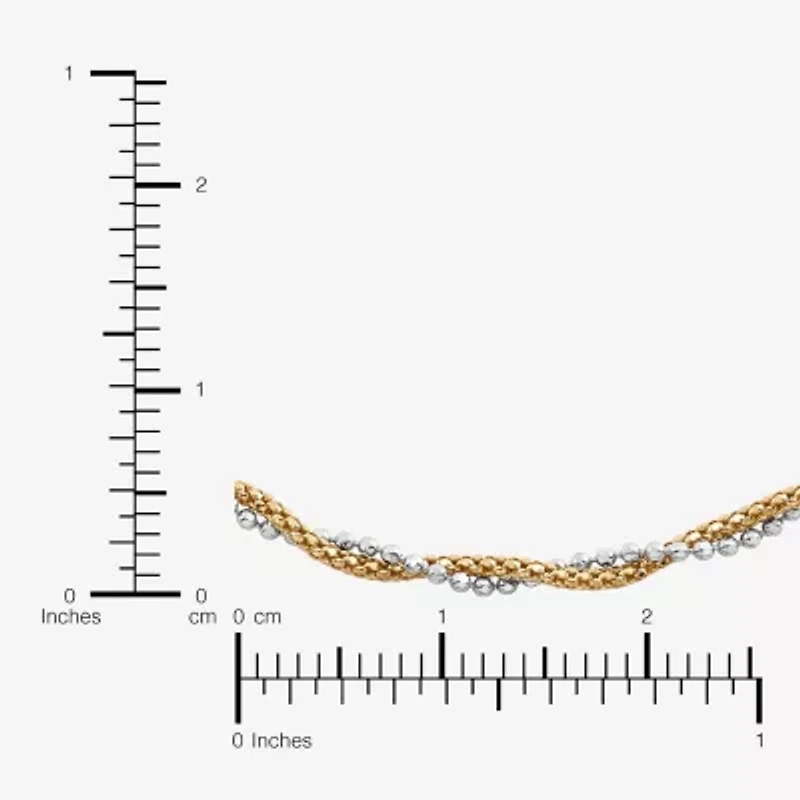 Made in Italy Womens 14K Gold Bolo Bracelet