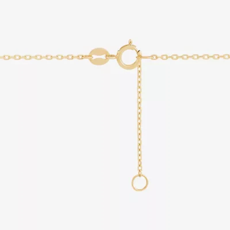 Gold Addiction Womens 10K Gold 17 Inch Chain Necklace