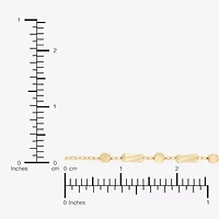 Gold Addiction Womens 10K Gold 17 Inch Chain Necklace