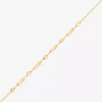 Gold Addiction Womens 10K Gold 17 Inch Chain Necklace