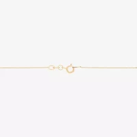 Gold Addiction Womens 10K Two Tone Gold Moon 18 Inch Pendant Necklace