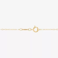 Gold Addiction Womens 10K Gold 18 Inch Pendant Necklace