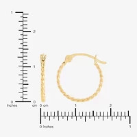 Womens 10K Gold 2 Pair Earring Set