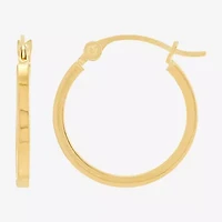 Womens 10K Gold 2 Pair Earring Set