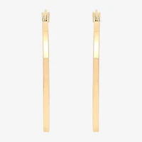 Womens 10K Gold 2 Pair Earring Set