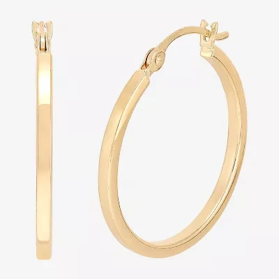 Womens 10K Gold 2 Pair Earring Set