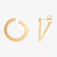 Made in Italy 10K Gold Stud Earrings